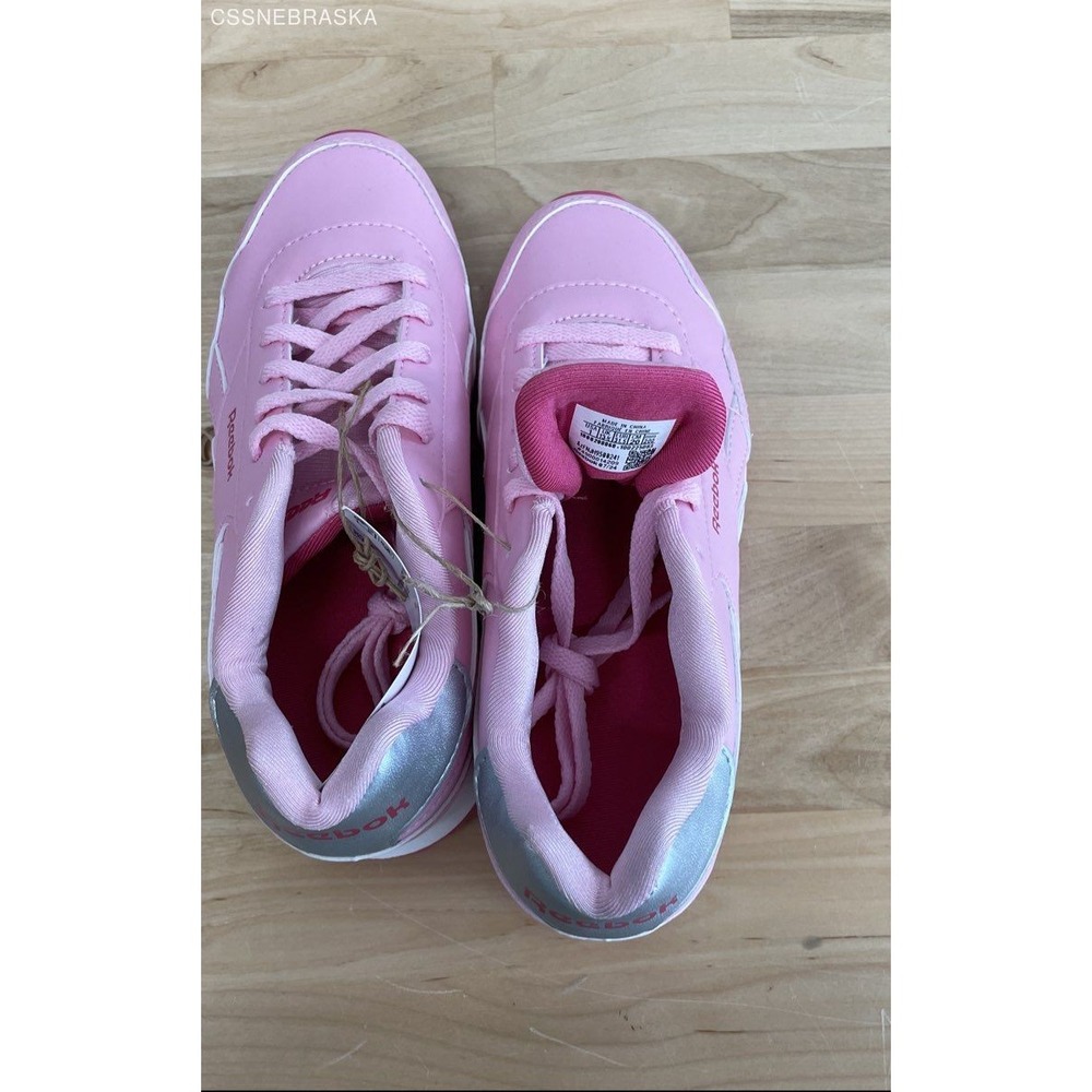 Reebok Pink Kid's Royal Classic Jogger Lace Up‎ Sneakers - Size 1
